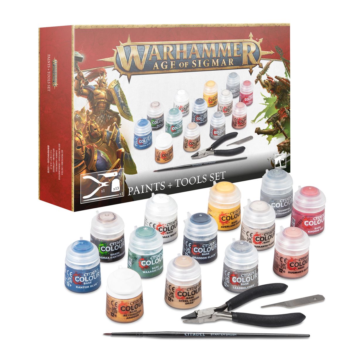 Warhammer Age of Sigmar: Set Peinture + Outils 80-17