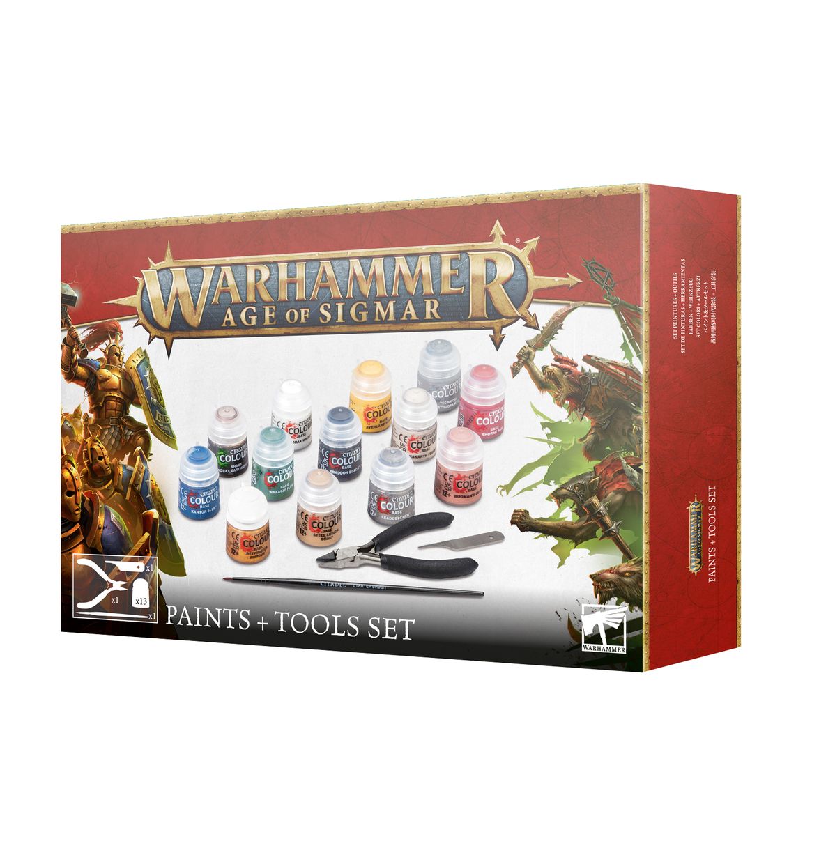 Warhammer Age of Sigmar: Set Peinture + Outils 80-17
