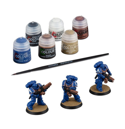 Space Marines: Marines Infernus + Set de Peinture 60-11