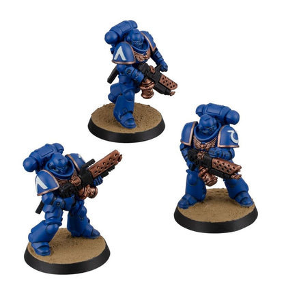 Space Marines: Marines Infernus + Set de Peinture 60-11