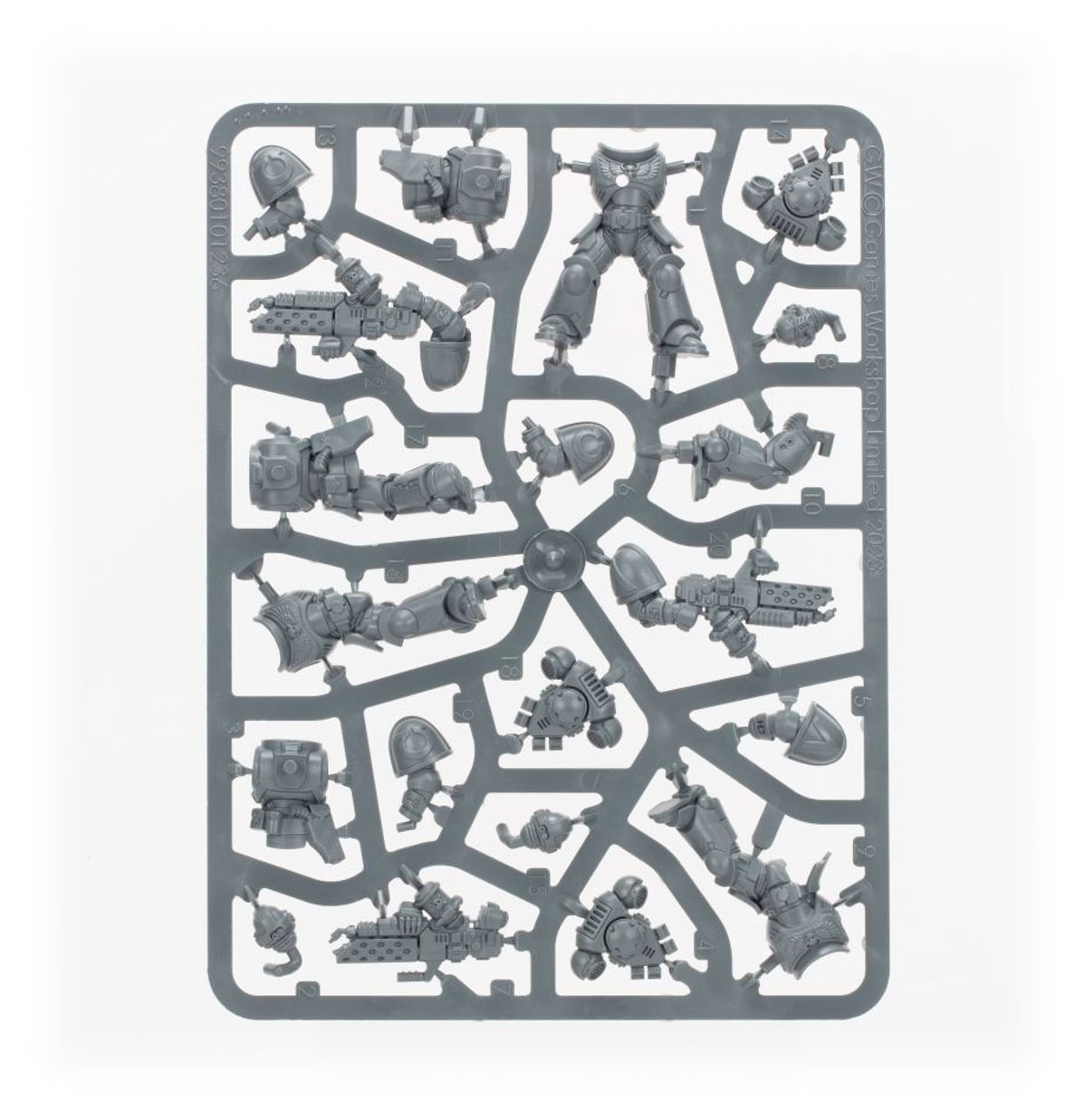 Space Marines: Marines Infernus + Set de Peinture 60-11